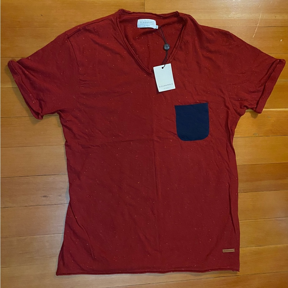 Eleven Paris Le Basic Raw Hem T-Shirt